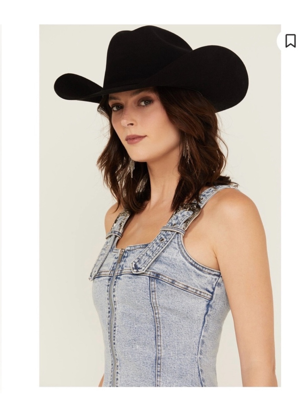 Blue B Denim Top Size Small - Picture 5 of 5